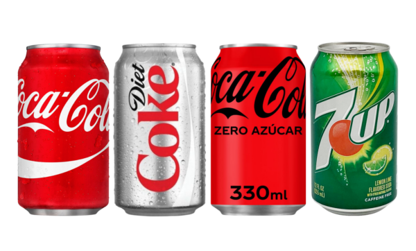 Coca-Cola, Diet Coke, Coke Zero, 7up